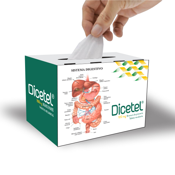 Caja Tissue 3D